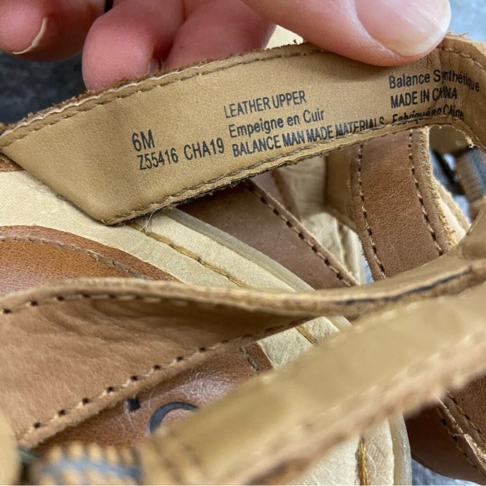 B.O.C. Women’s Alice Tan Sandals Women’s Size 6M - Picture 9 of 10